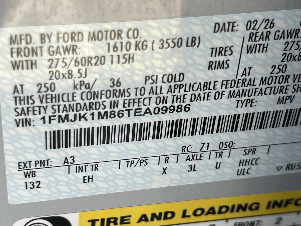 Used 2026 Ford Expedition Max Platinum AWD/4WD image 12