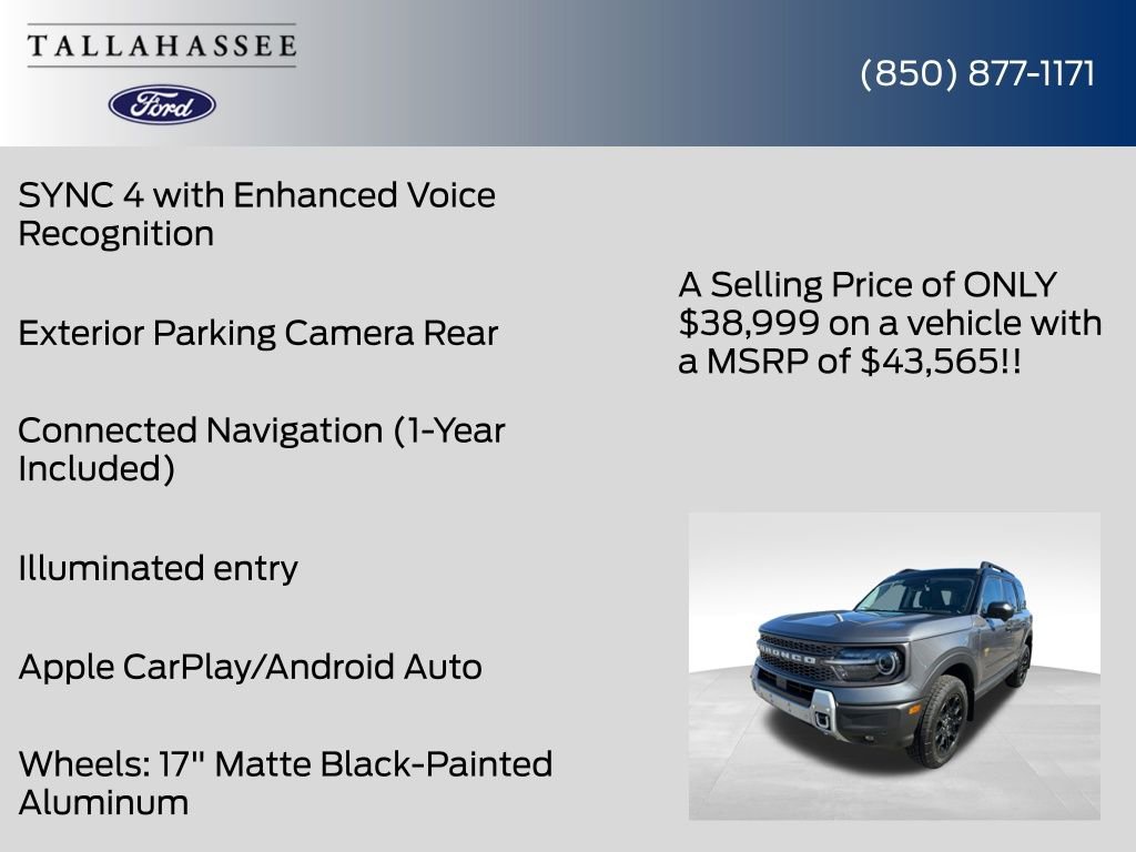 New 2026 Ford Bronco Sport Badlands w/ Badlands Tech Package AWD/4WD image 24