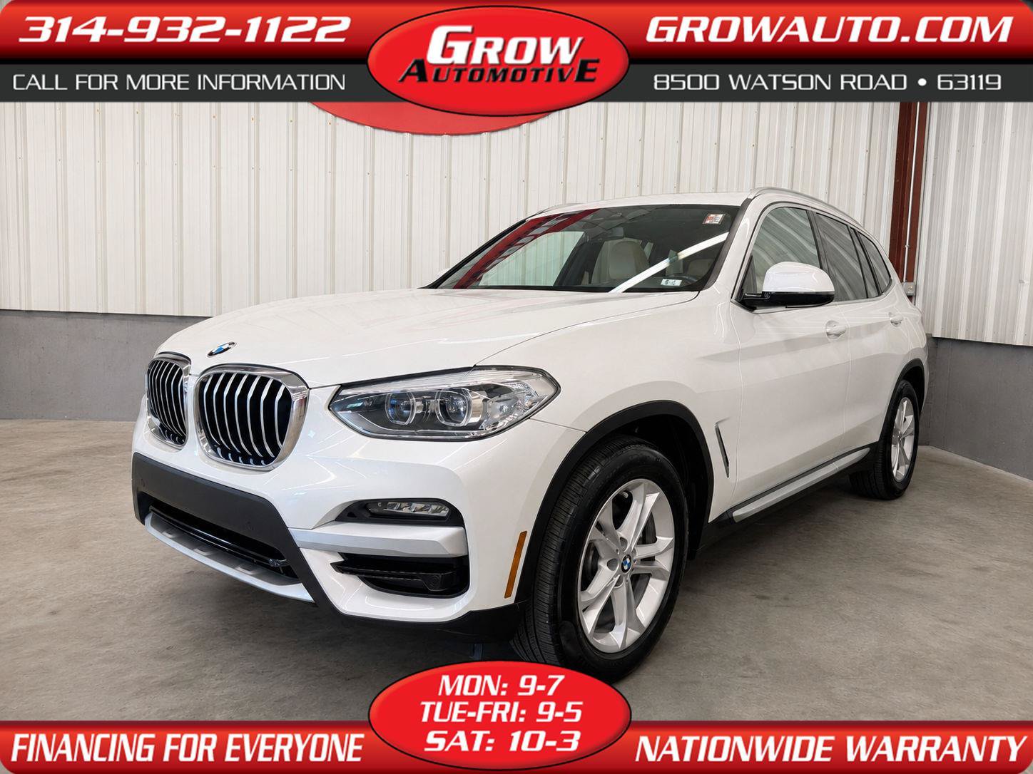 Used 2020 BMW X3 xDrive30i w/ Convenience Package