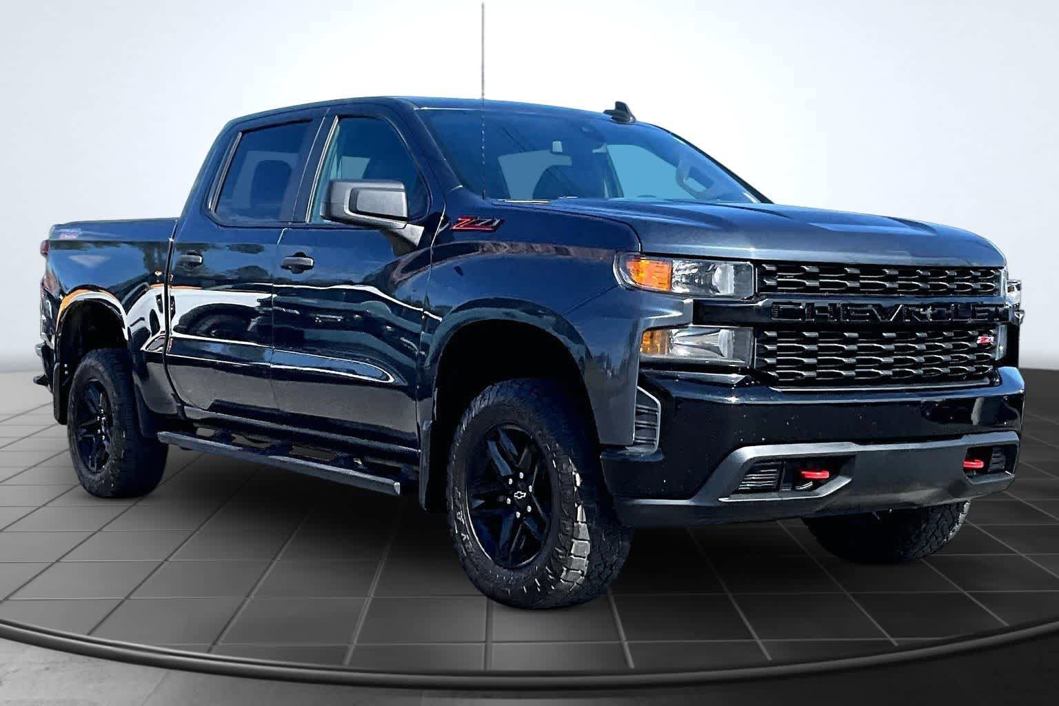 Used 2021 Chevrolet Silverado 1500 Custom Trail Boss AWD/4WD image 21