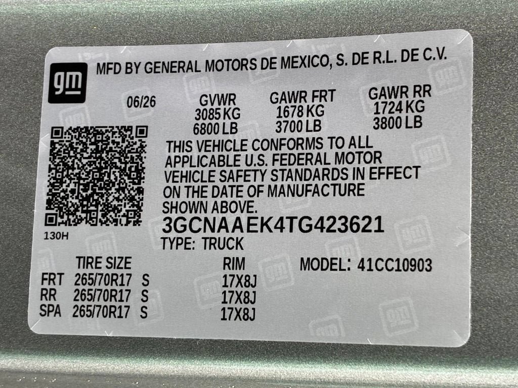 New 2026 Chevrolet Silverado 1500 W/T RWD image 42