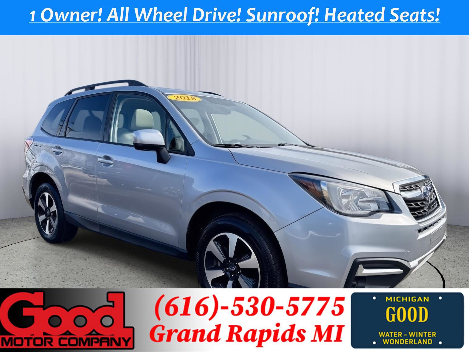 Used 2018 Subaru Forester 2.5i Premium w/ All-Weather Package AWD/4WD image 1