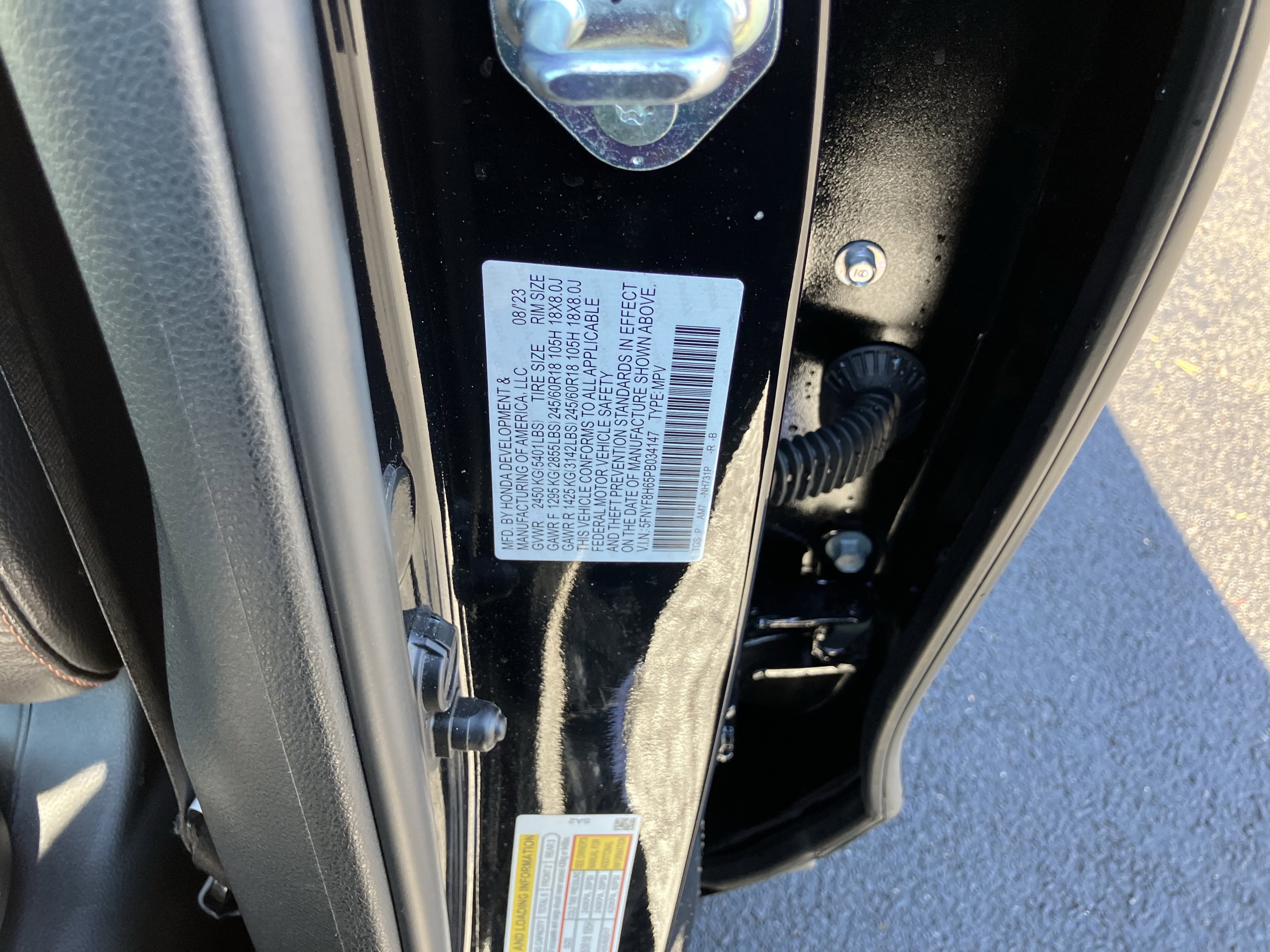 Certified 2023 Honda Passport TrailSport image 30