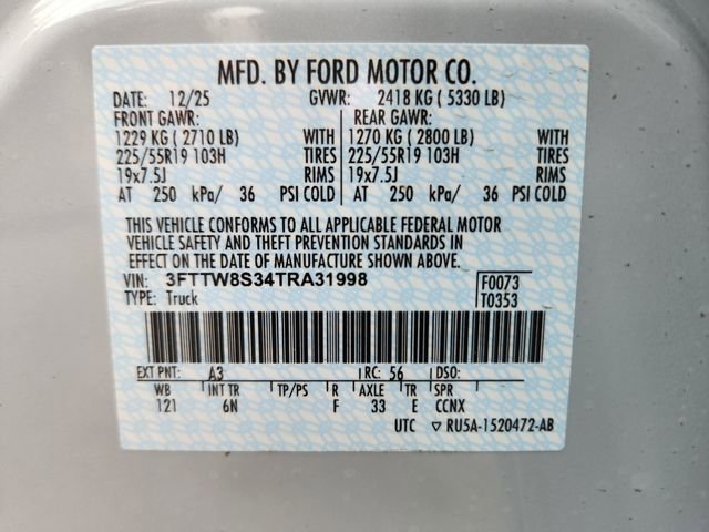 New 2026 Ford Maverick Lariat image 25