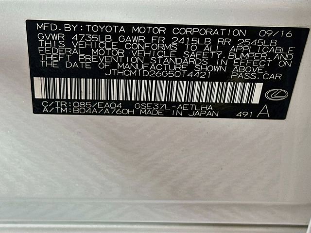 Used 2016 Lexus IS 300 AWD image 38