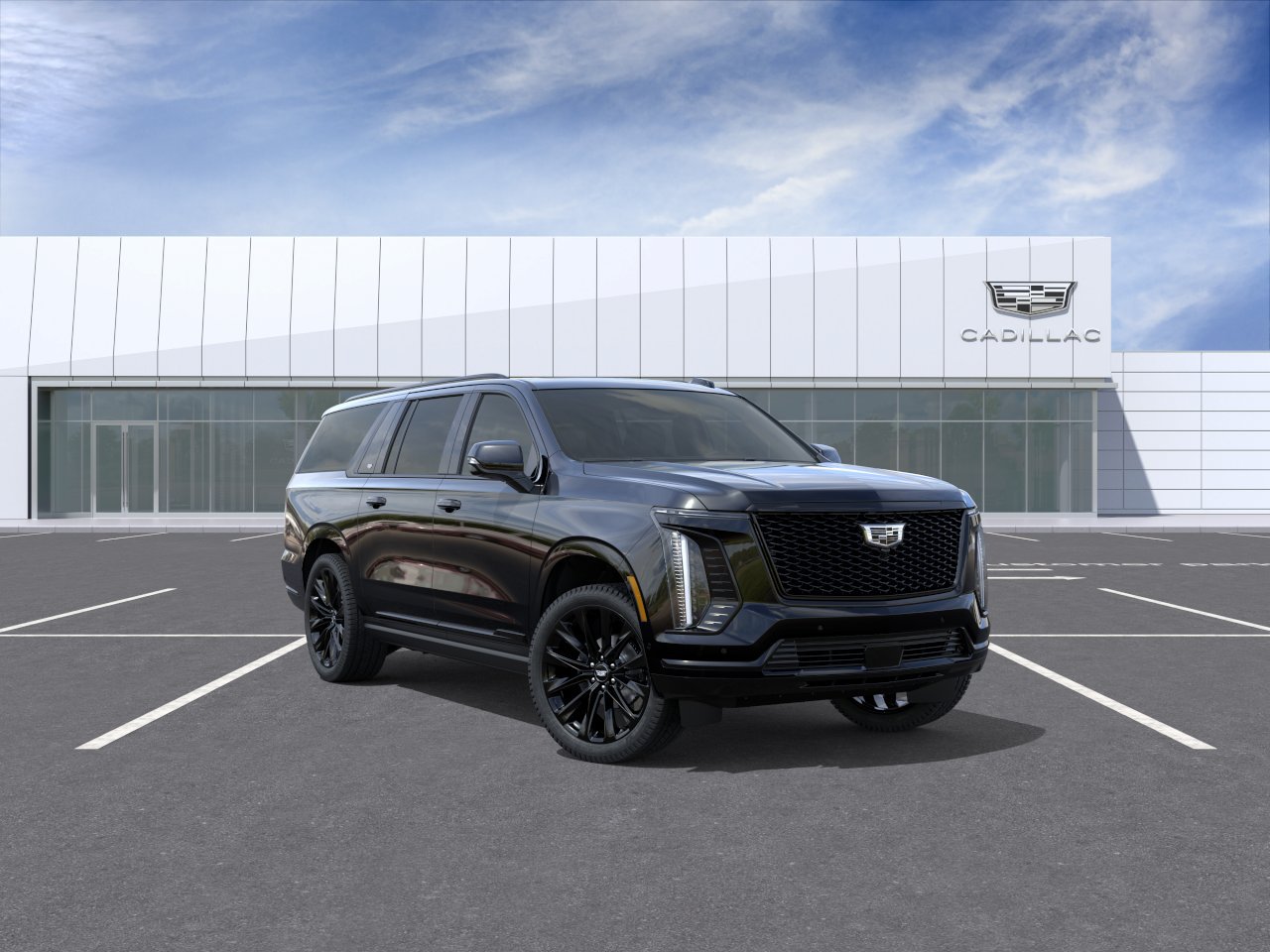 New 2027 Cadillac Escalade ESV Platinum Sport w/ LPO, ONYX Package AWD/4WD image 1