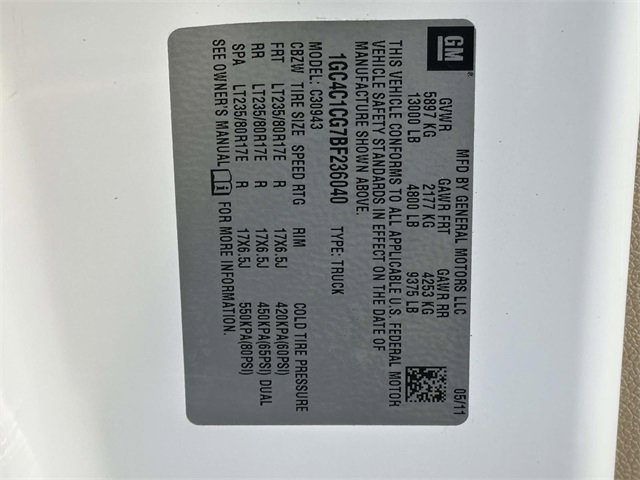 Used 2011 Chevrolet Silverado 3500 LTZ w/ LTZ Plus Package image 36