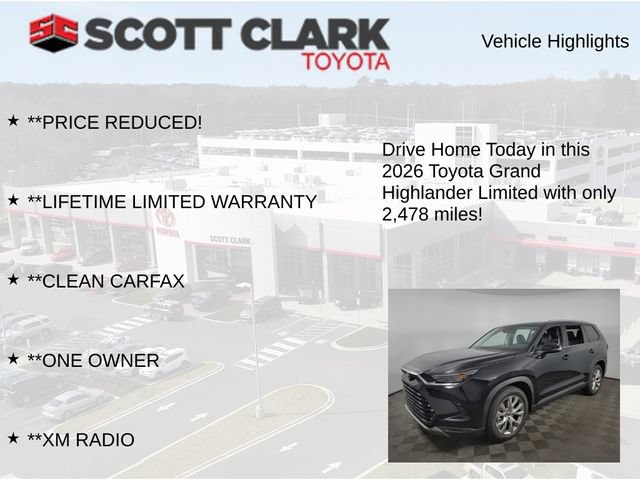 Used 2026 Toyota Grand Highlander FWD image 12