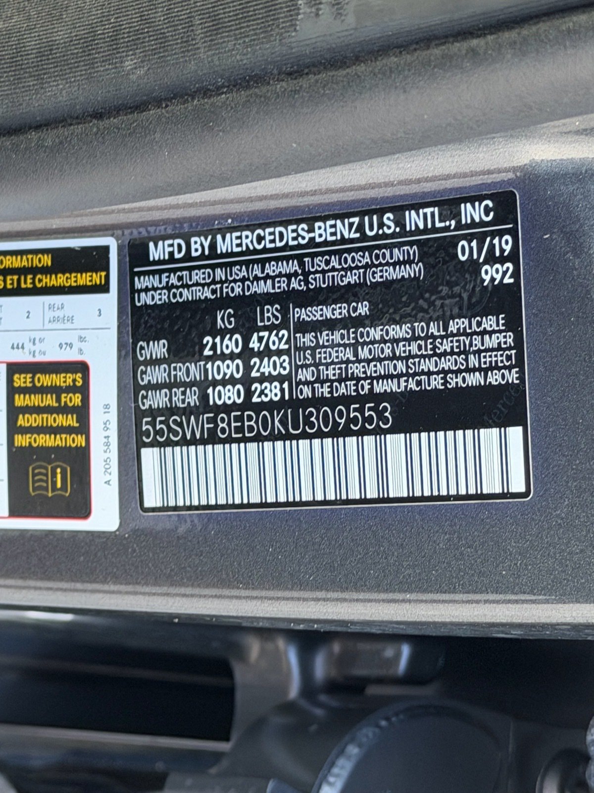 Used 2019 Mercedes-Benz C 300 4MATIC Sedan image 21