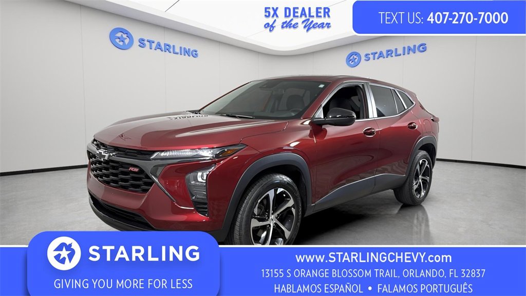 Certified 2024 Chevrolet Trax RS w/ Driver Confidence Package