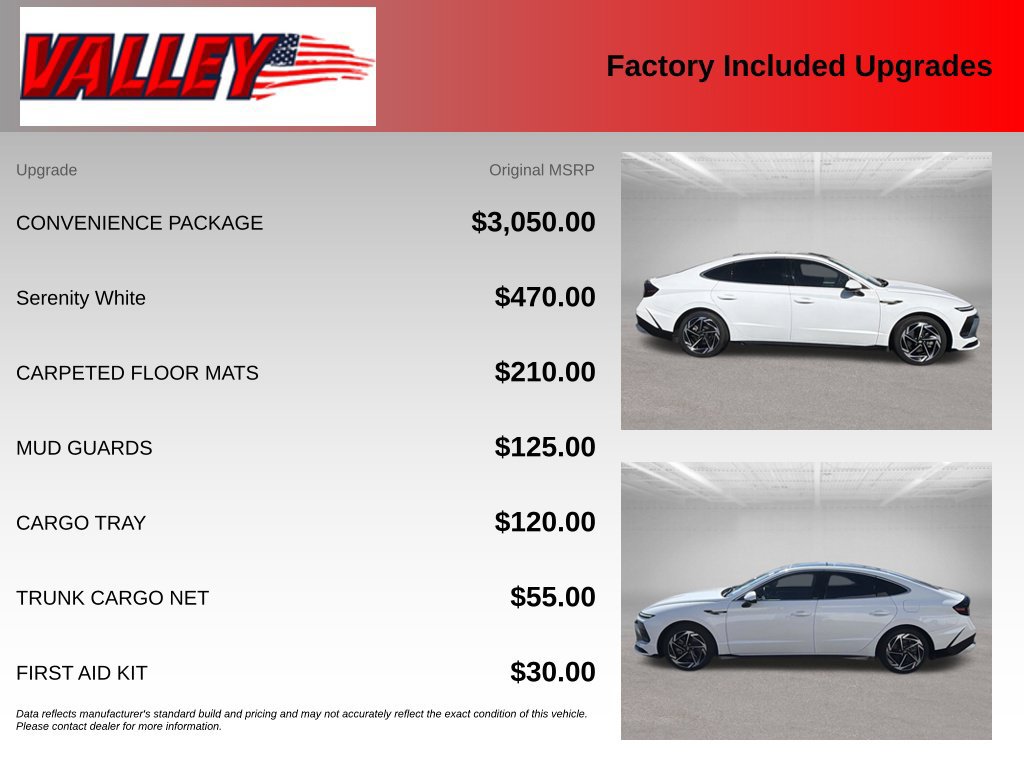 Used 2024 Hyundai Sonata SEL w/ Convenience Package FWD image 6