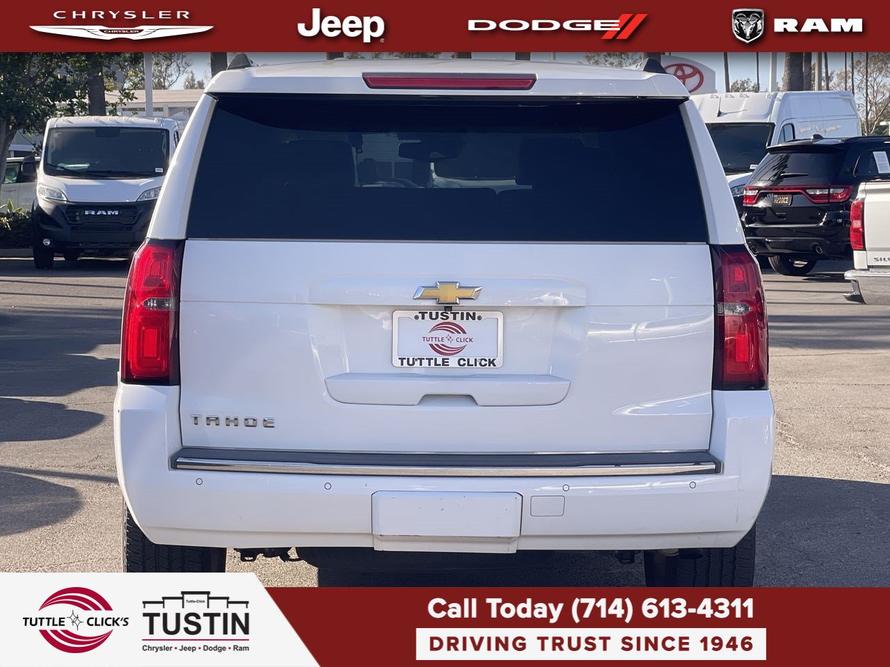 Used 2015 Chevrolet Tahoe LTZ w/ Max Trailering Package RWD image 5