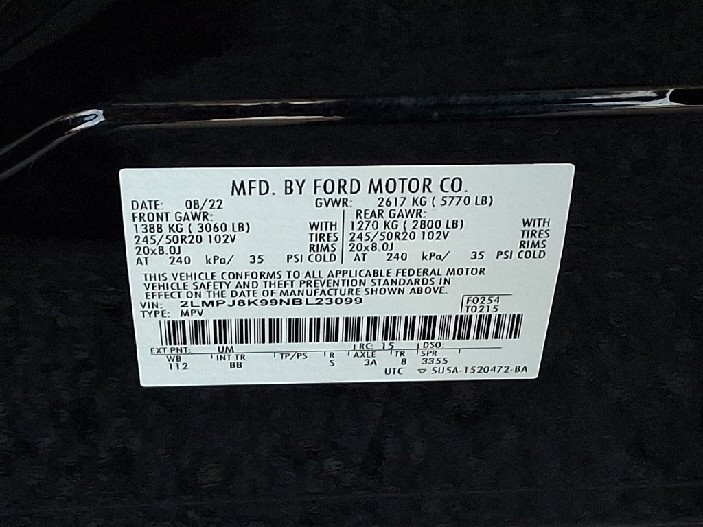 Certified 2022 Lincoln Nautilus Reserve AWD/4WD image 26