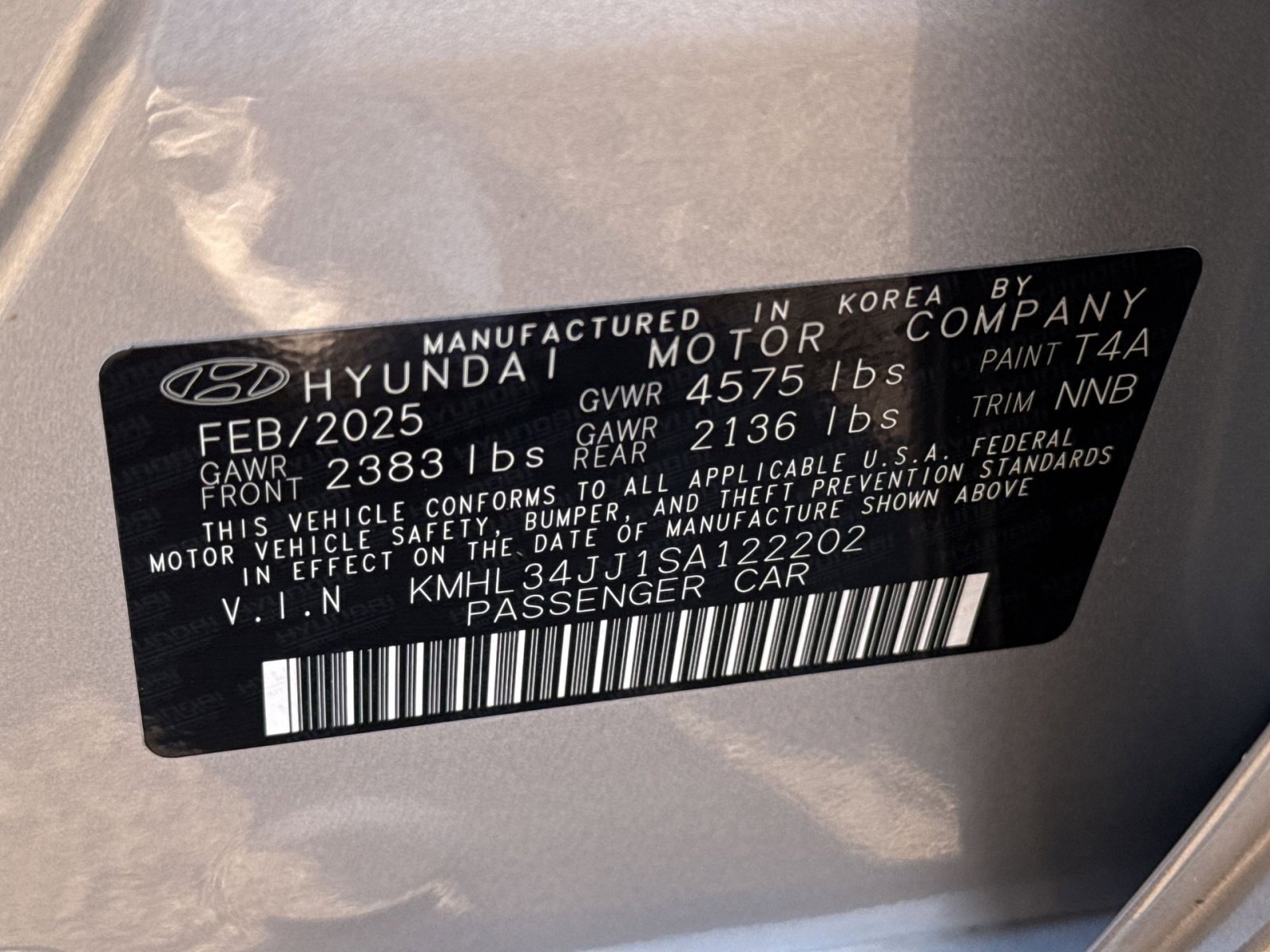 Certified 2025 Hyundai Sonata SEL image 28