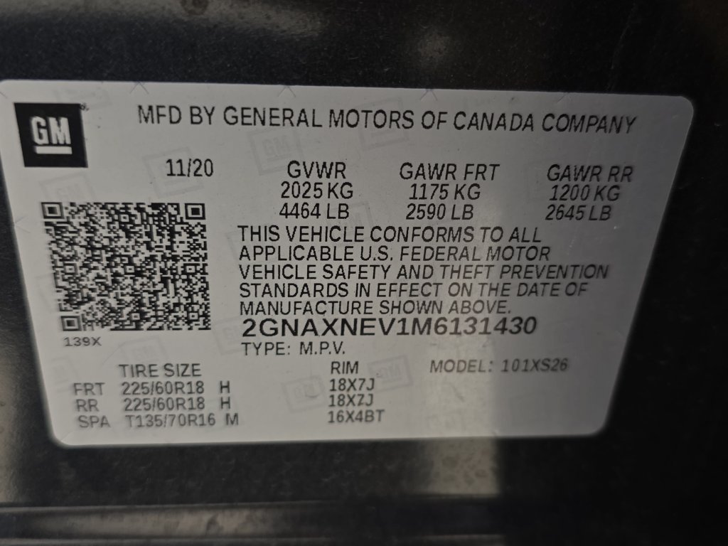 Used 2021 Chevrolet Equinox Premier FWD image 37