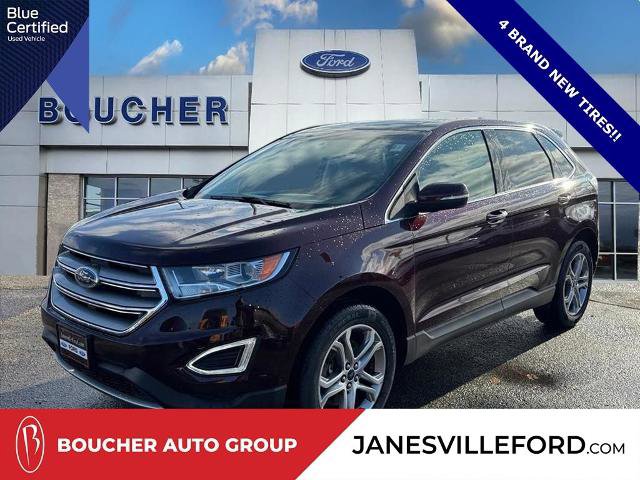 Certified 2018 Ford Edge Titanium w/ Canadian Touring Package image 1