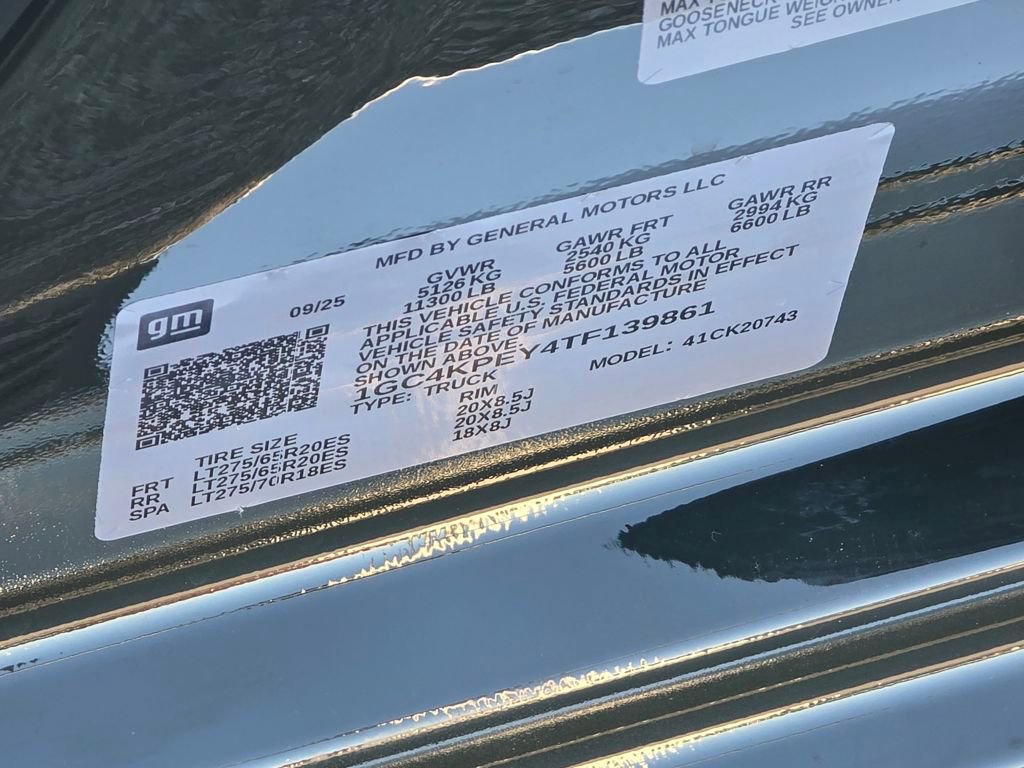 New 2026 Chevrolet Silverado 2500 LTZ w/ LTZ Premium Package image 30