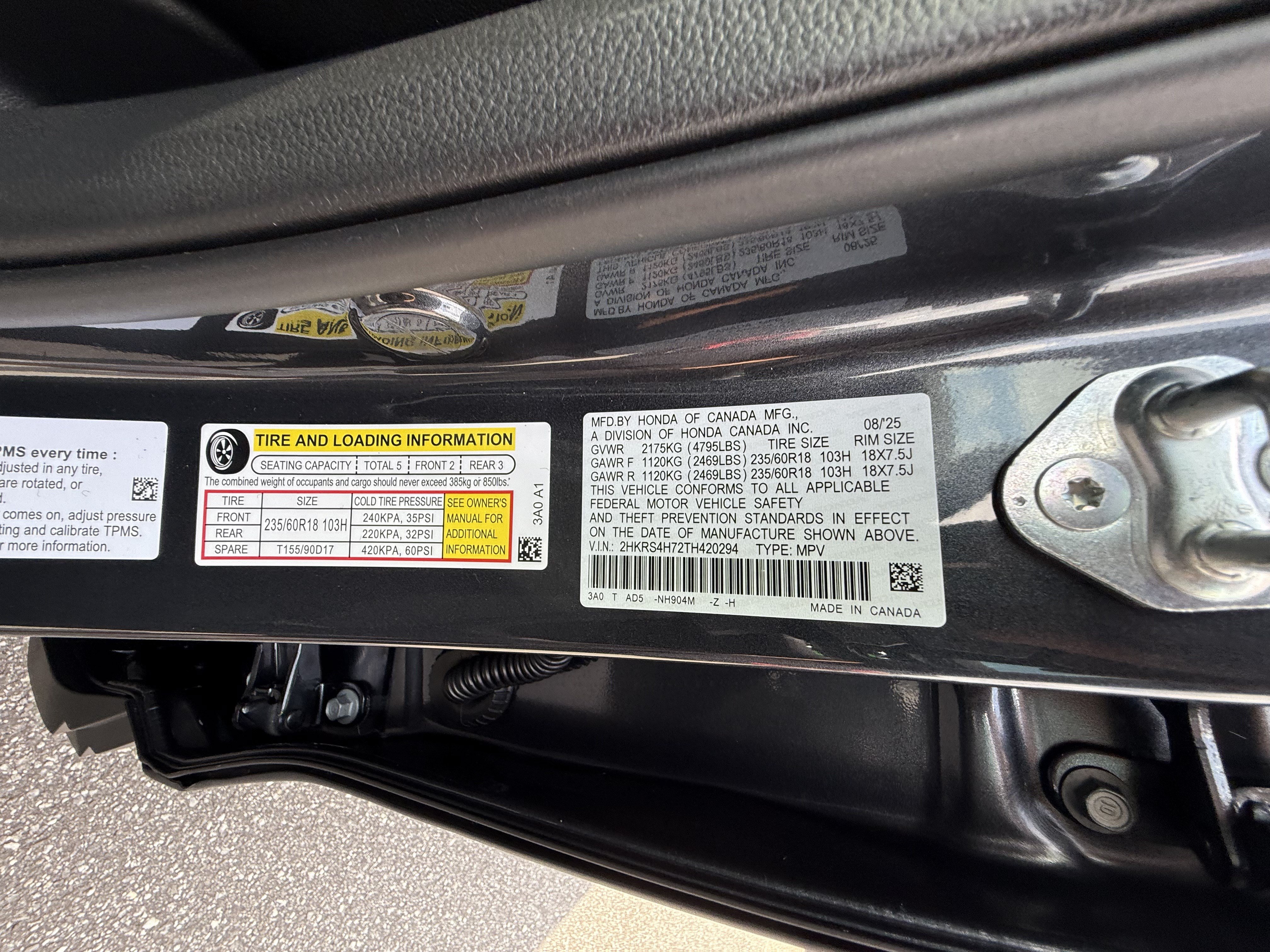 New 2027 Honda CR-V EX-L image 15