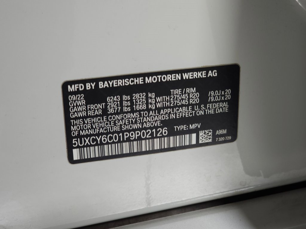 Used 2023 BMW X6 xDrive40i w/ M Sport Package image 40