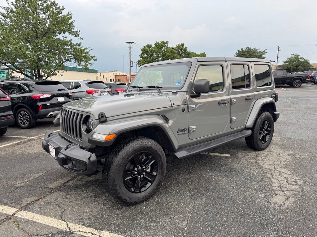 Used 2021 Jeep Wrangler Unlimited Sahara AWD/4WD image 2