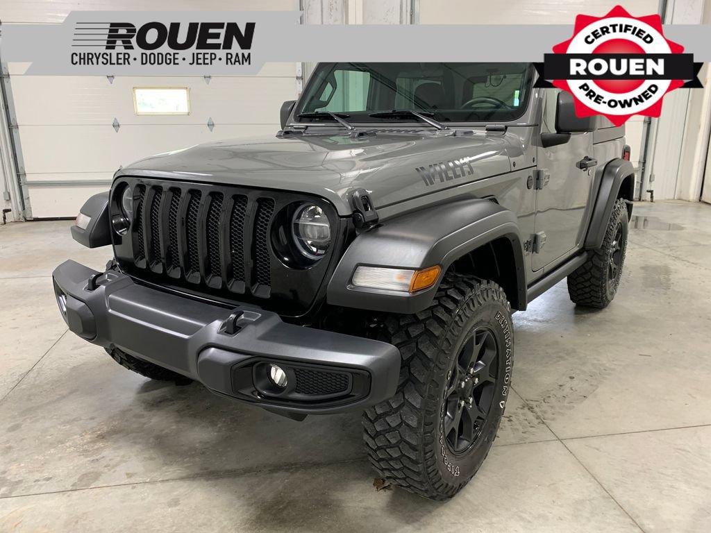 Used 2021 Jeep Wrangler Sport AWD/4WD image 1