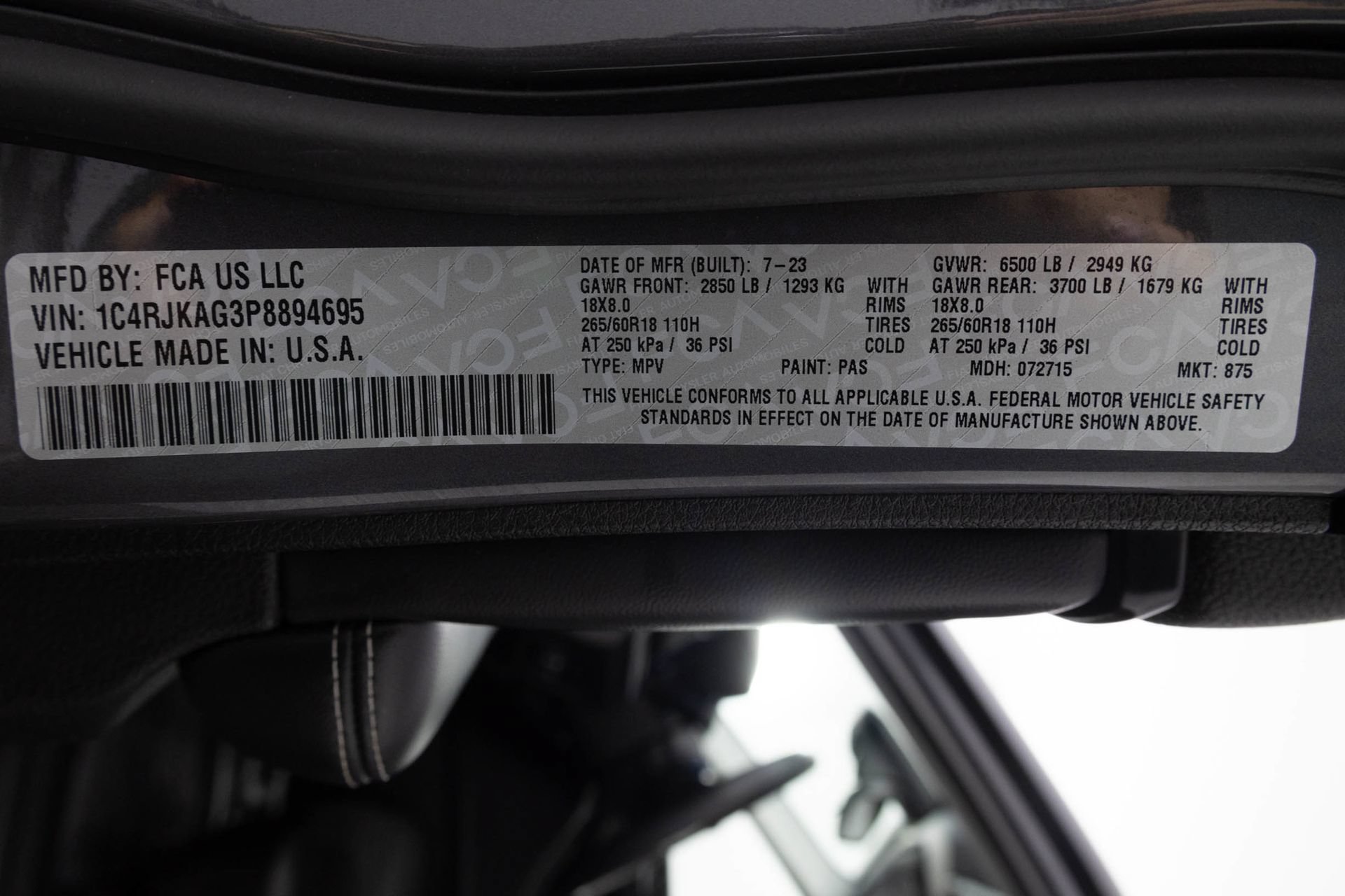 Used 2023 Jeep Grand Cherokee L Laredo AWD/4WD image 45