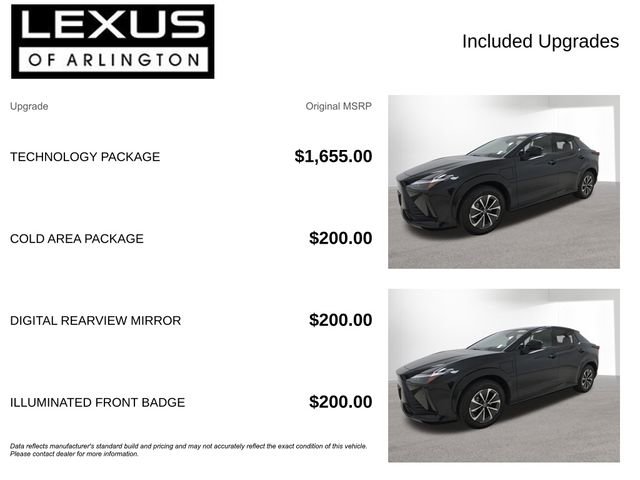 Used 2024 Lexus RZ 300e Premium w/ Technology Package image 4