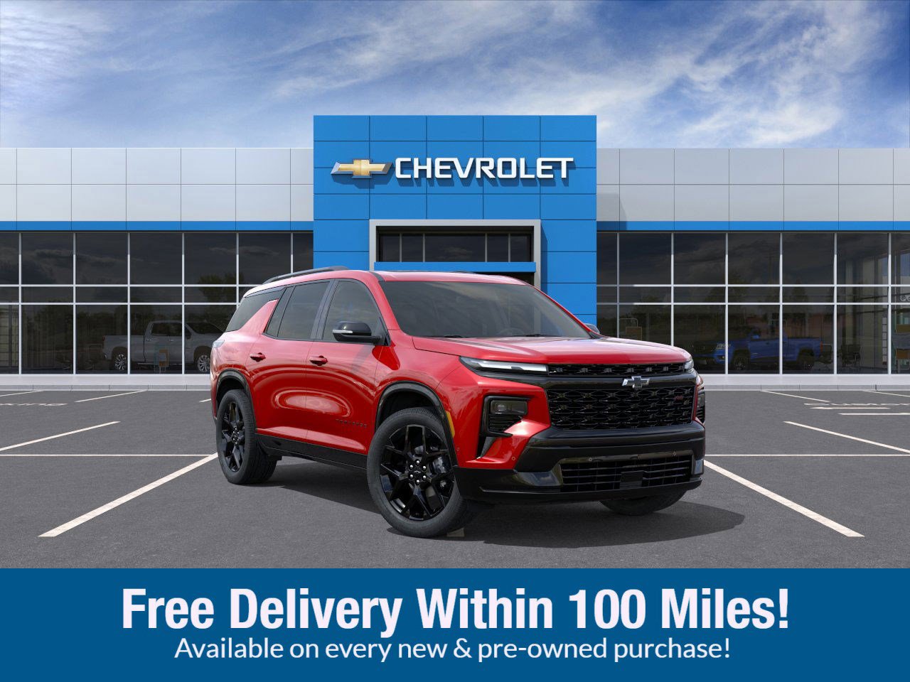 New 2026 Chevrolet Traverse RS w/ LPO, Floor Liner Package