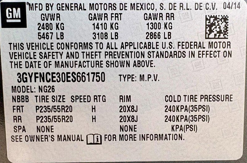 Used 2014 Cadillac SRX Performance w/ Driver Awareness Package FWD image 33