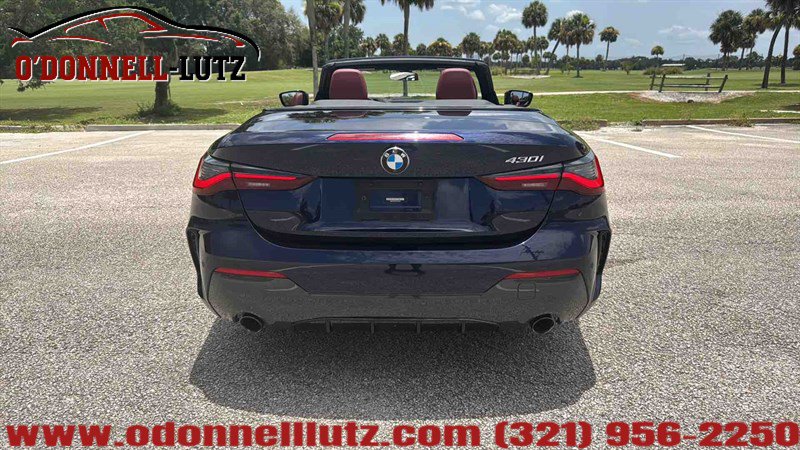 Used 2023 BMW 430i Convertible w/ M Sport Package RWD image 5