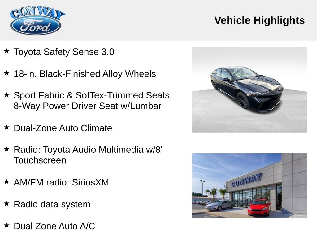 Used 2025 Toyota Camry SE image 8