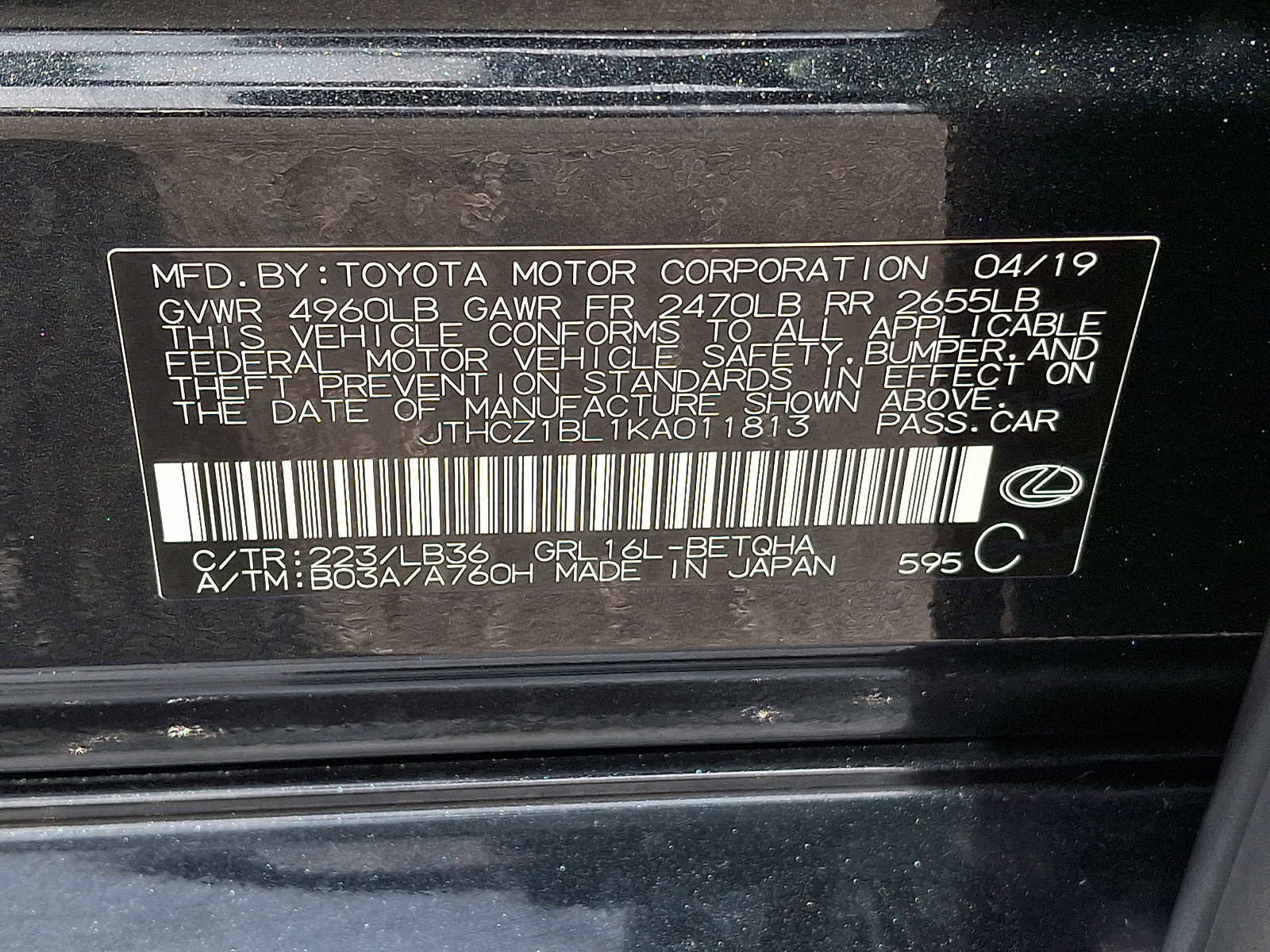 Used 2019 Lexus GS 350 F Sport image 25