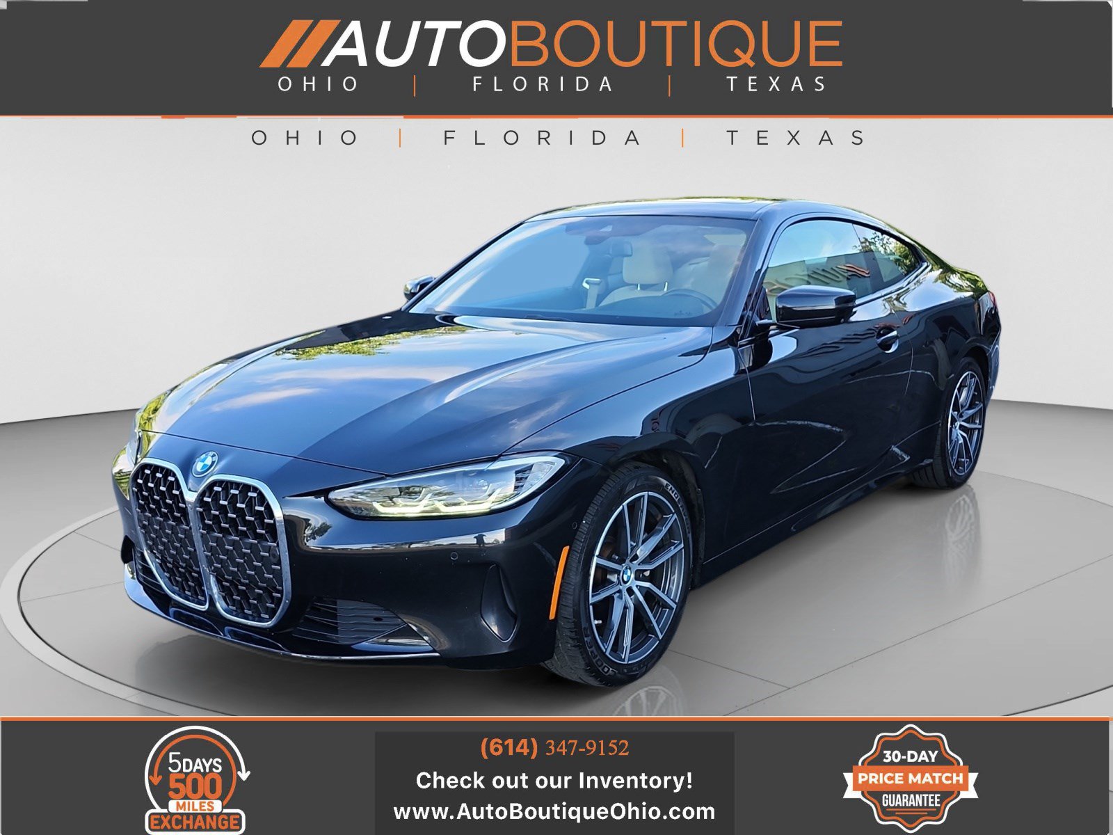 Used 2021 BMW 430i xDrive Coupe w/ Premium Package AWD/4WD image 1