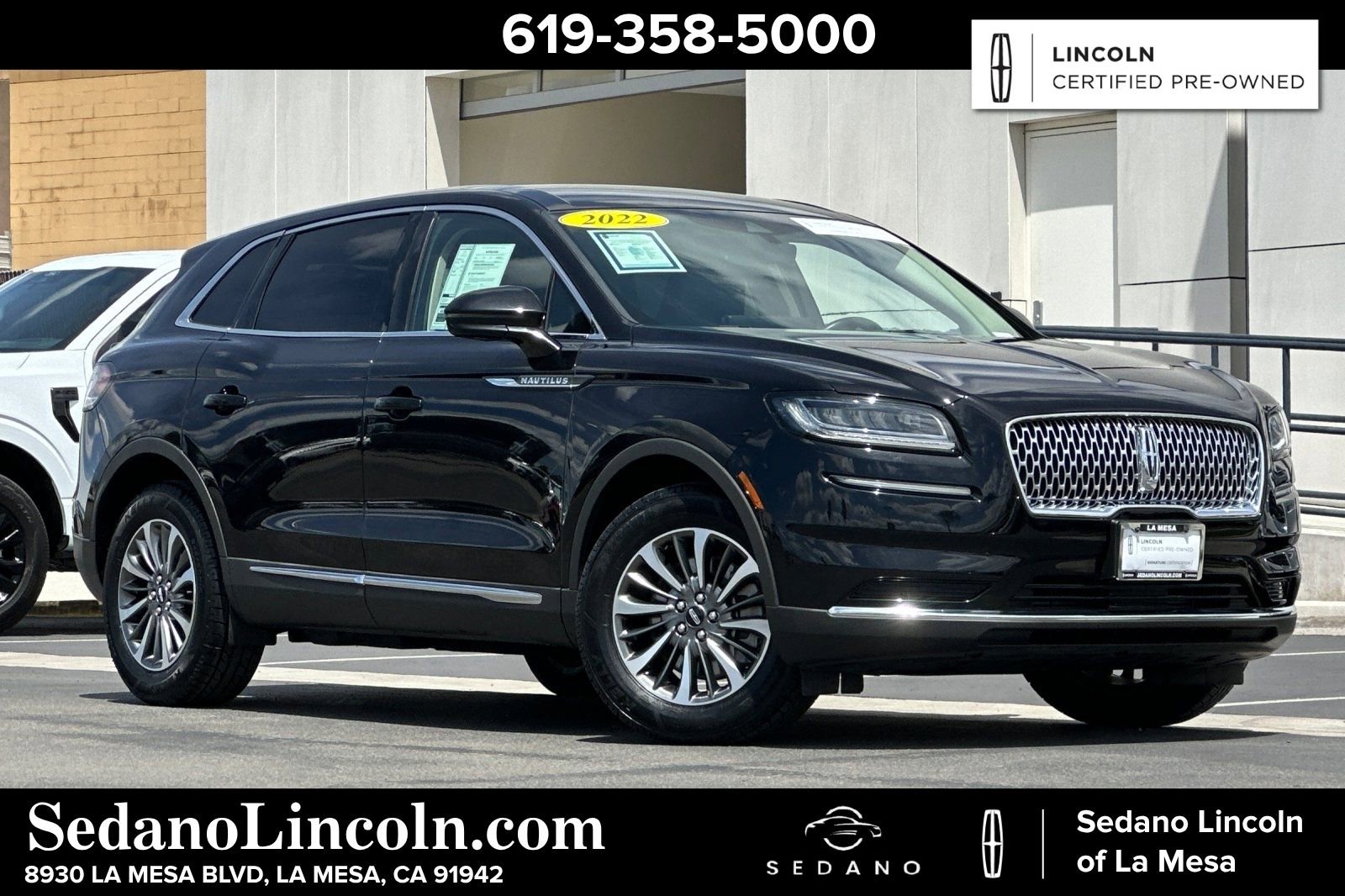 Certified 2022 Lincoln Nautilus FWD w/ Premium Package