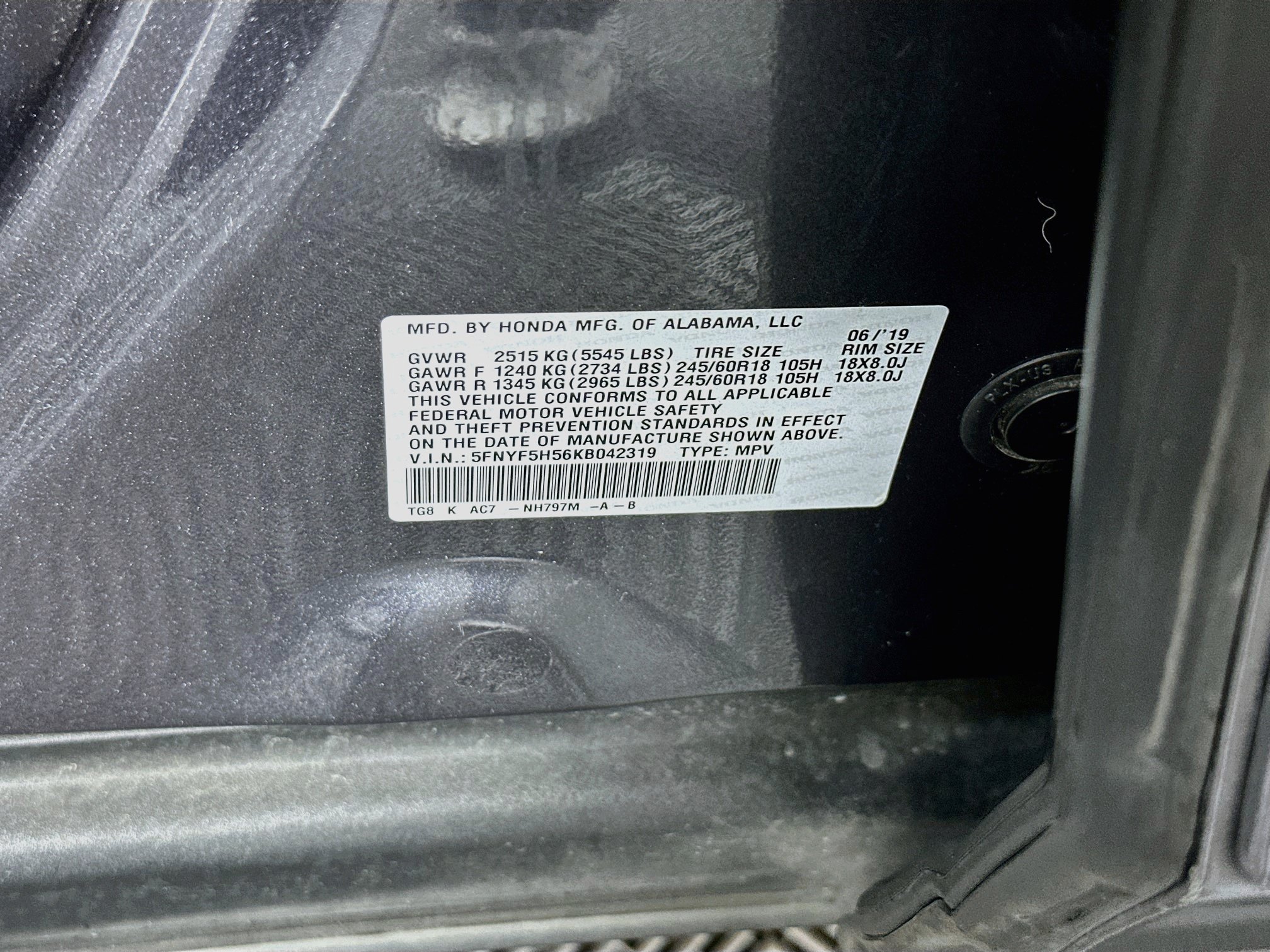 Used 2019 Honda Pilot EX-L image 12