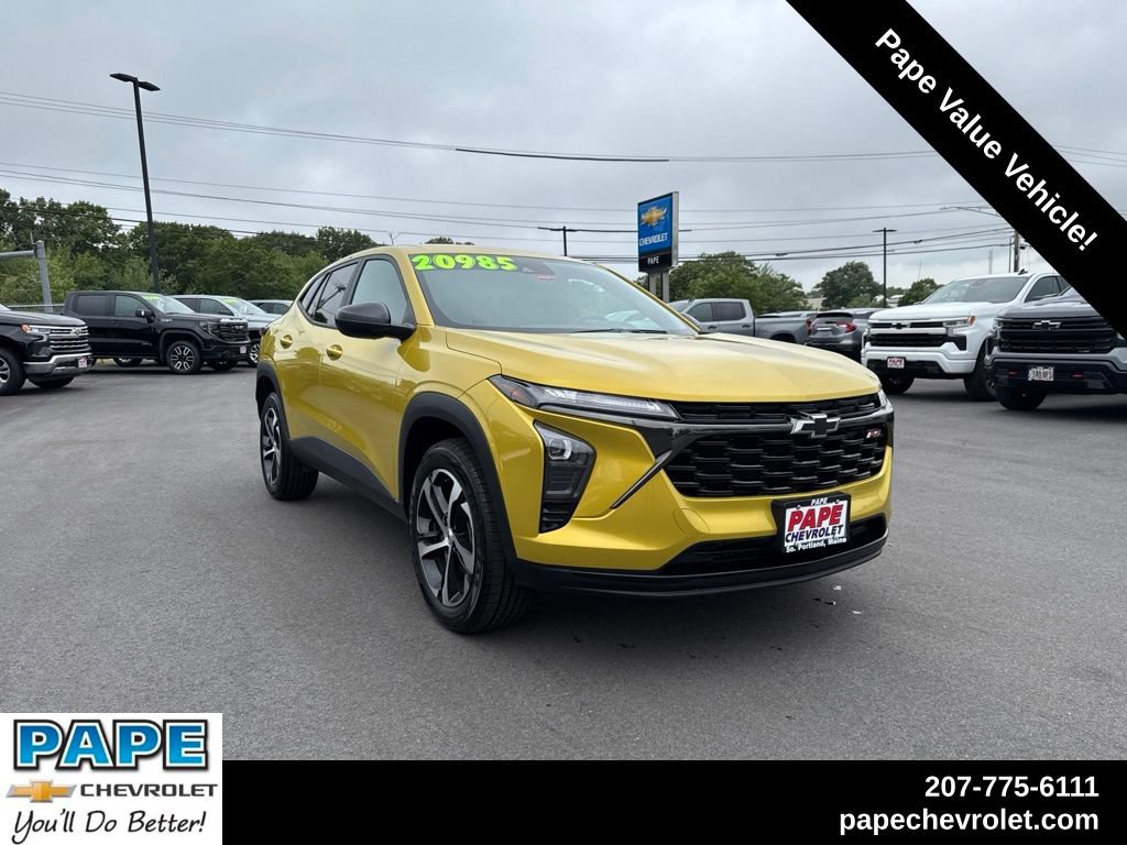 Used 2024 Chevrolet Trax RS w/ Driver Confidence Package FWD video 1