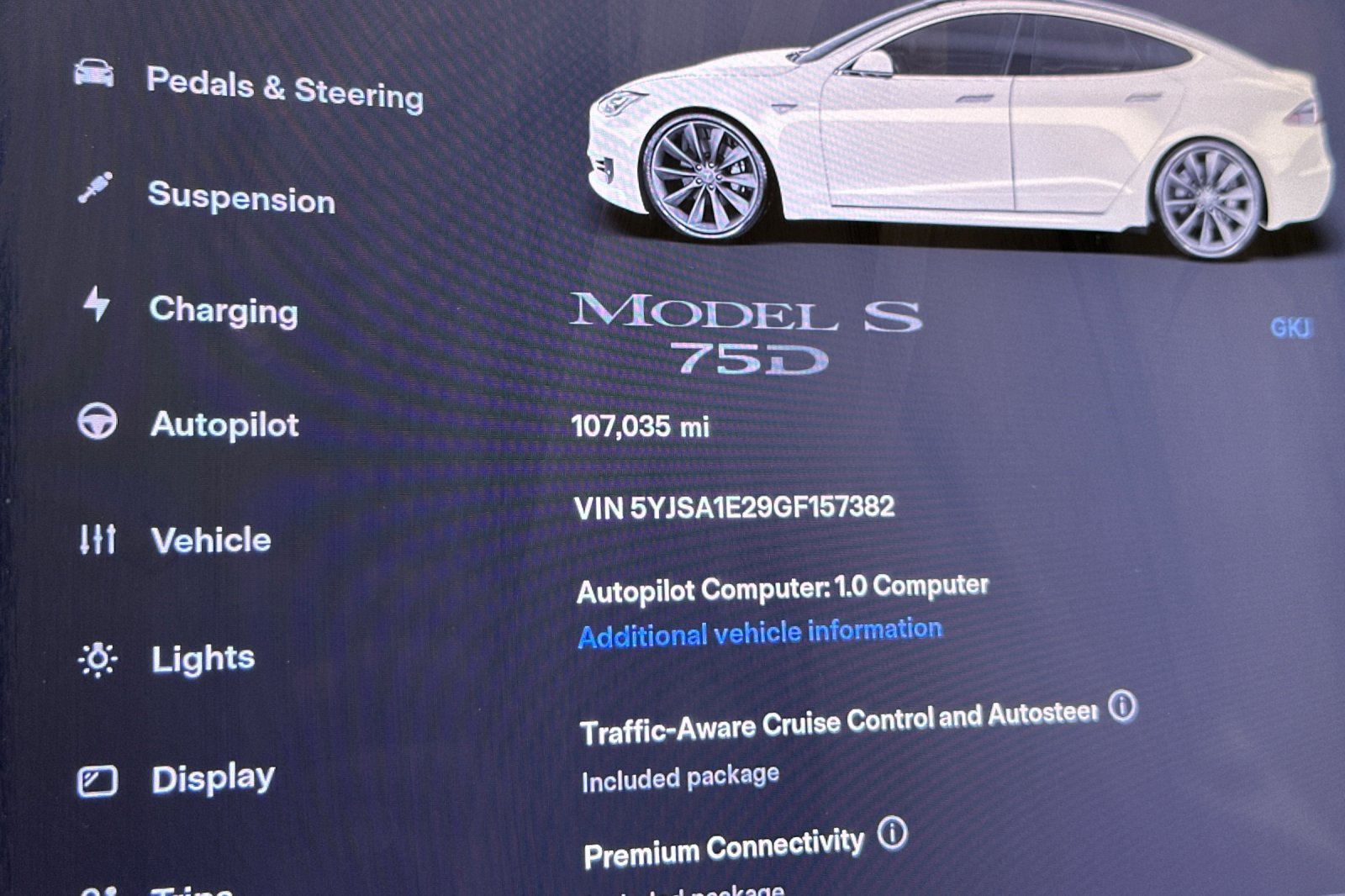 Used 2016 Tesla Model S 75D AWD/4WD image 26