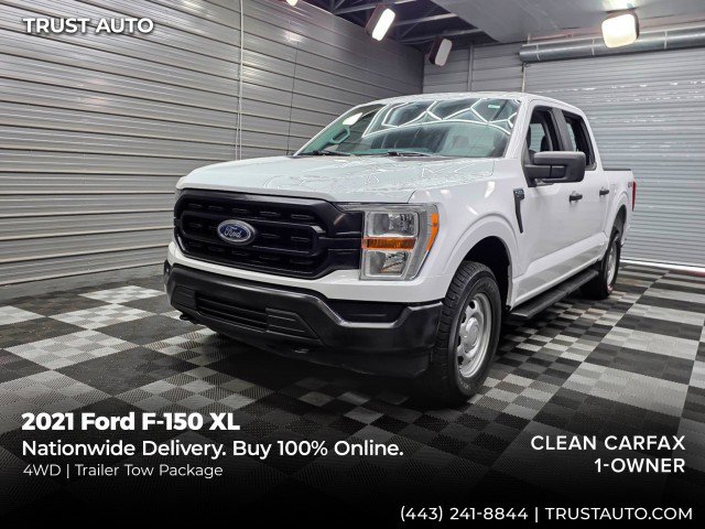 Used 2021 Ford F150 XL w/ Trailer Tow Package