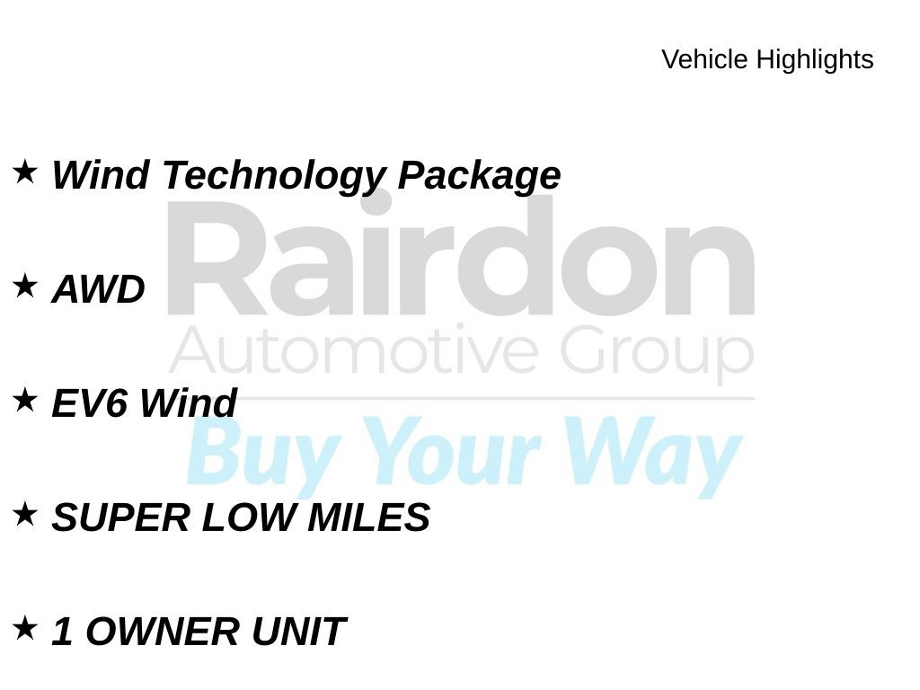 Used 2024 Kia EV6 Wind w/ Wind Technology Package AWD/4WD image 10