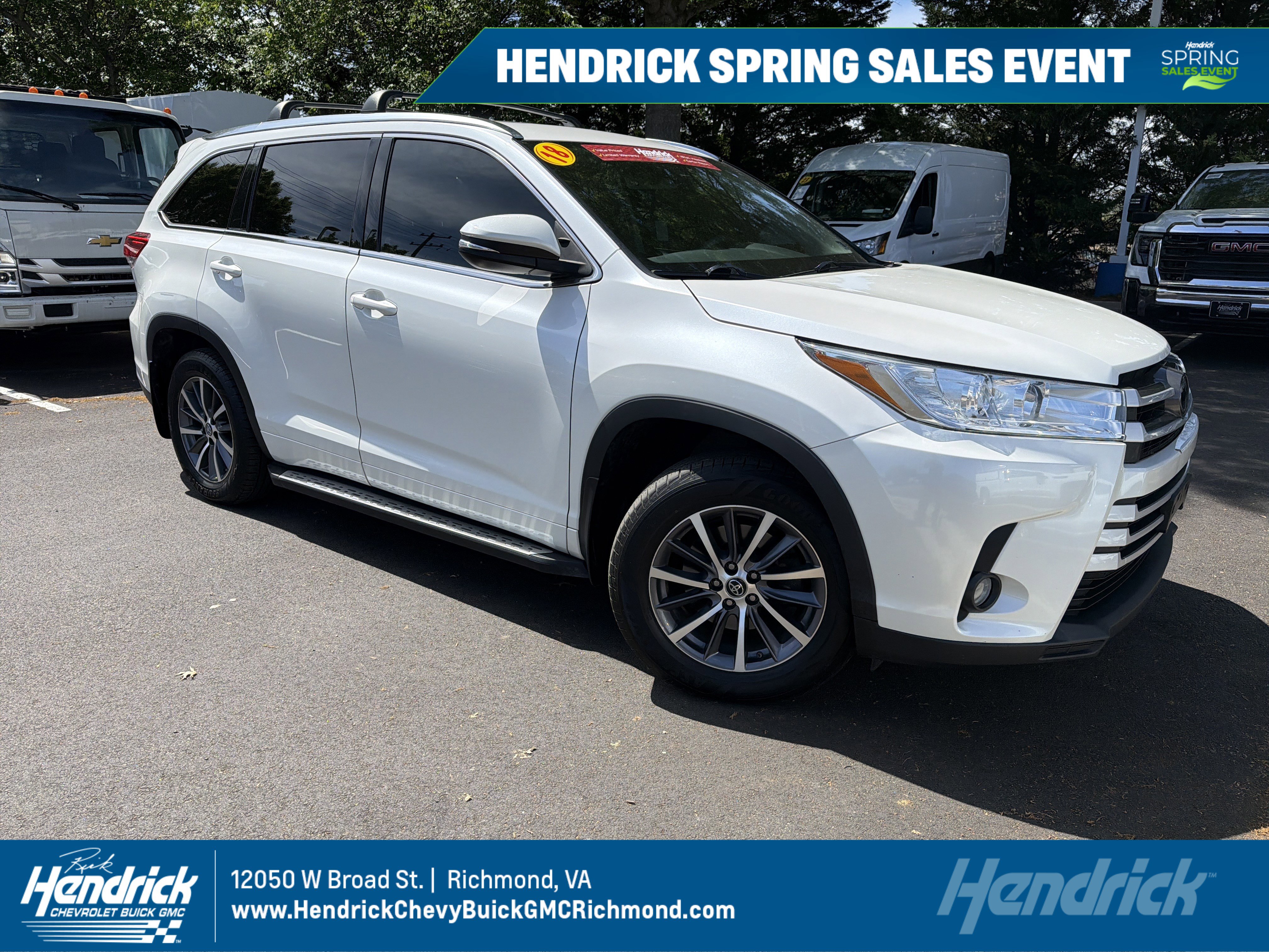 Used 2018 Toyota Highlander XLE image 1