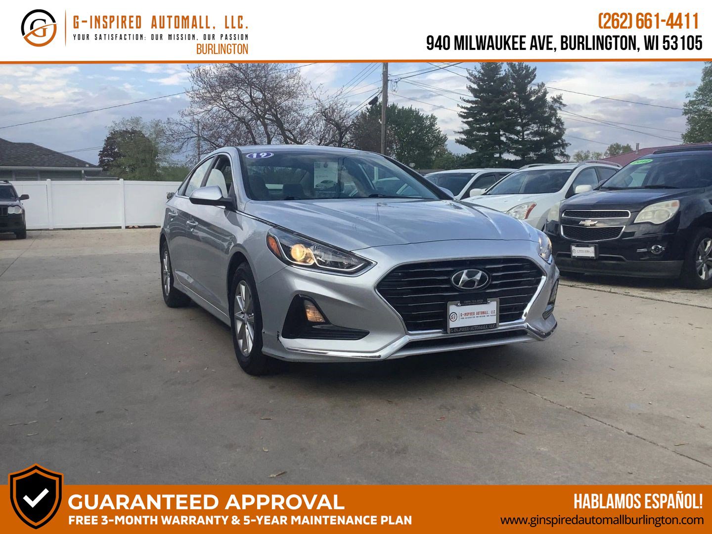 Used 2019 Hyundai Sonata SE