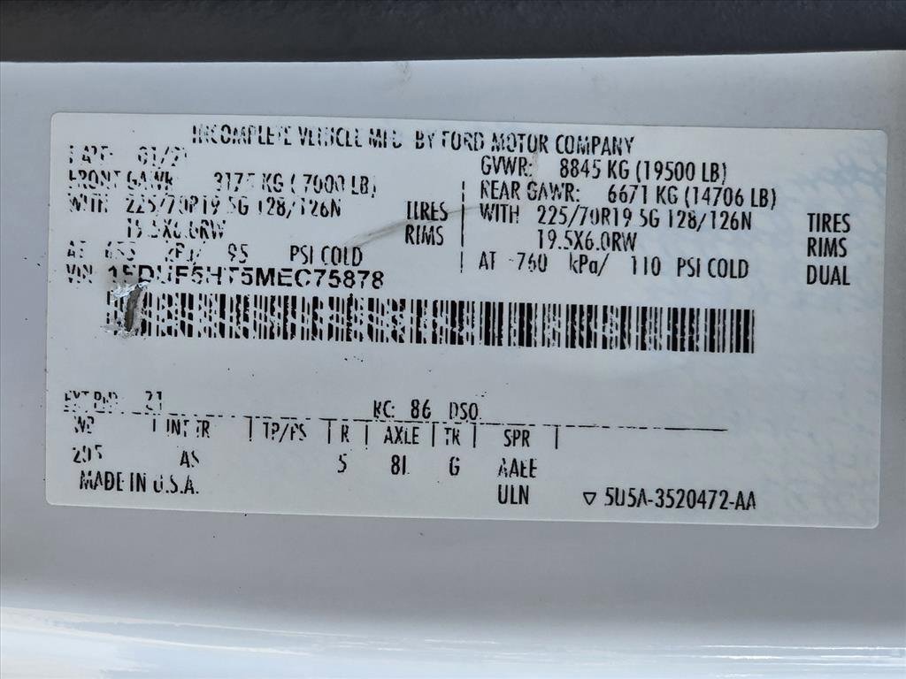 Used 2021 Ford F550 XL image 28