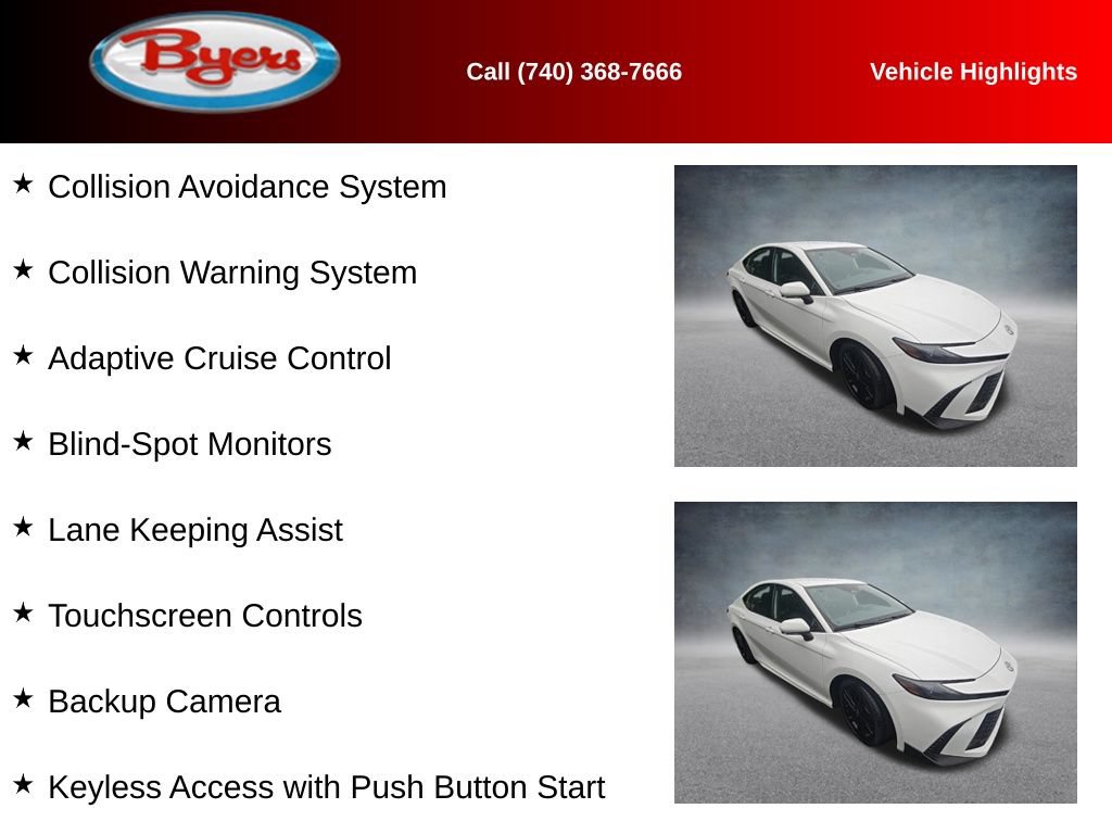 Used 2025 Toyota Camry SE FWD image 11