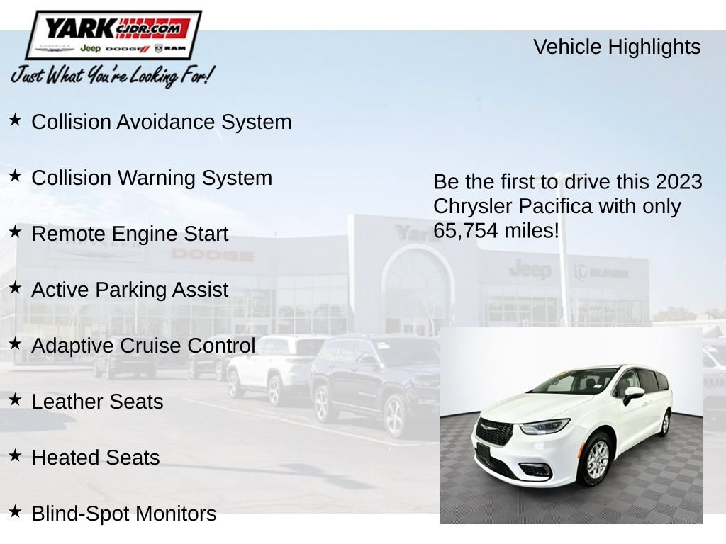 Certified 2023 Chrysler Pacifica Touring-L FWD image 12
