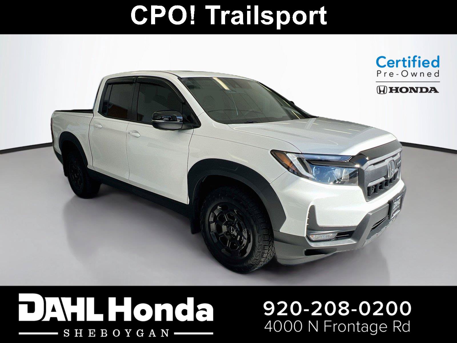 Certified 2025 Honda Ridgeline TrailSport+