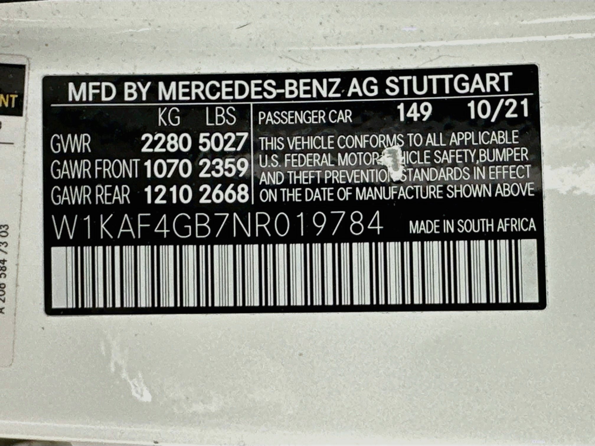 Certified 2022 Mercedes-Benz C 300 Sedan image 6