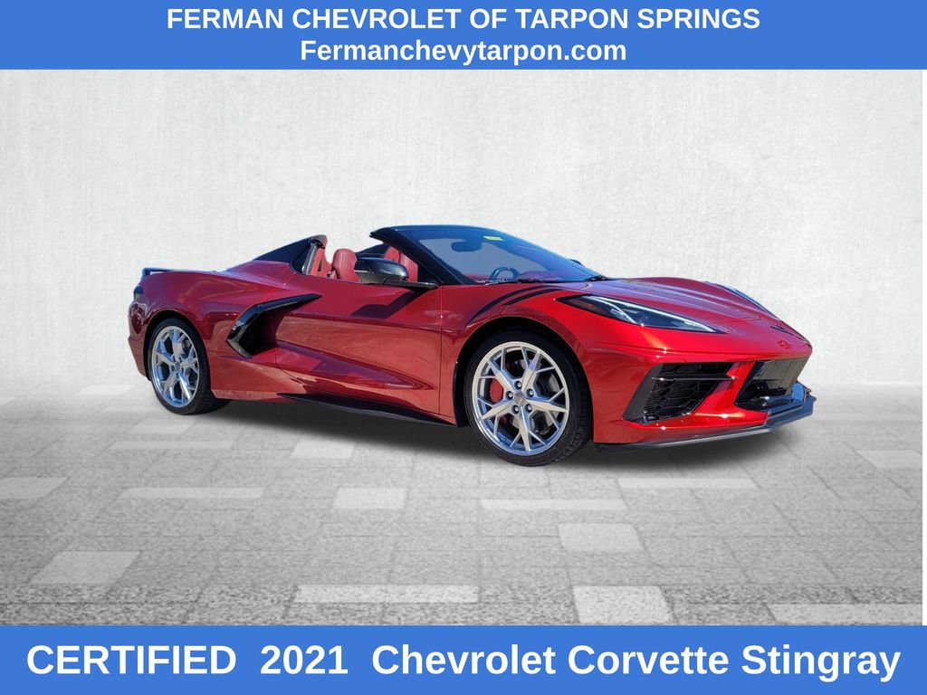 Certified 2021 Chevrolet Corvette Stingray Premium Conv w/ Z51 Performance Package