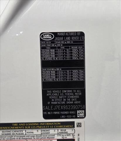 Used 2025 Land Rover Defender 110 S AWD/4WD image 25