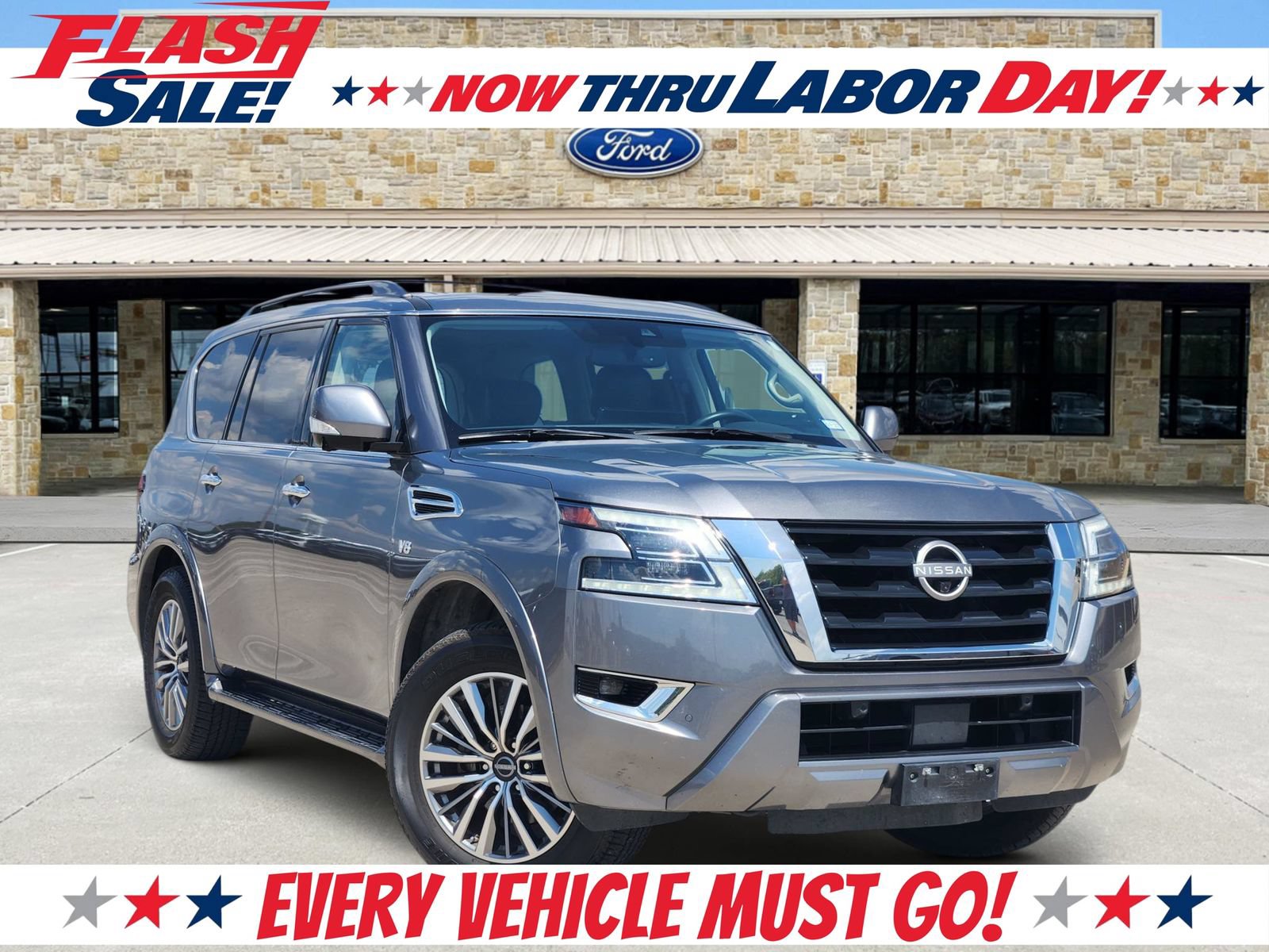 Used 2021 Nissan Armada SL w/ Captain's Chairs Package RWD 360° Tour