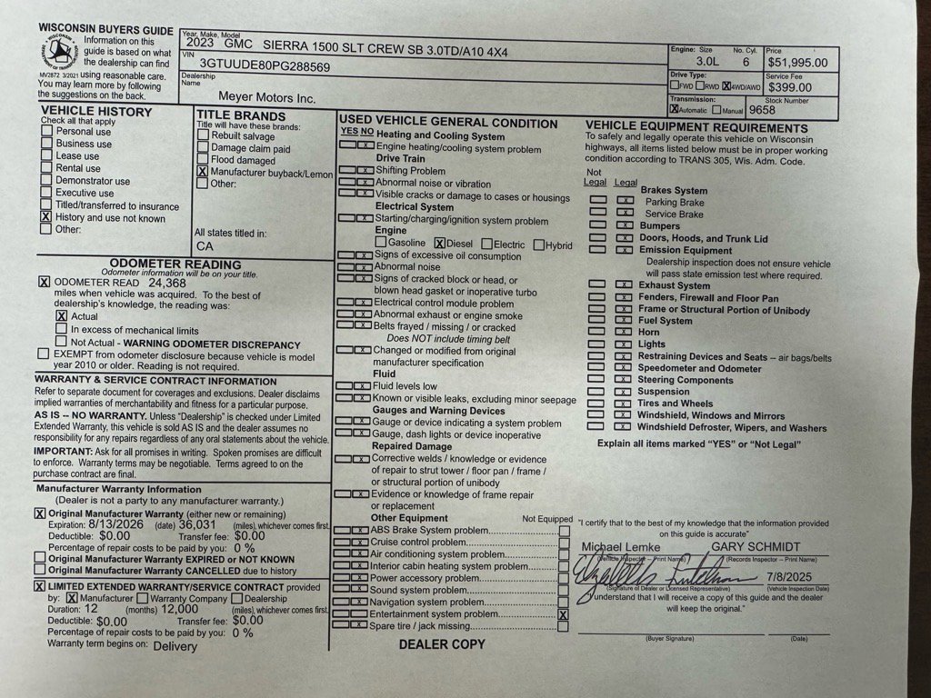 Used 2023 GMC Sierra 1500 SLT w/ SLT Premium Package image 32